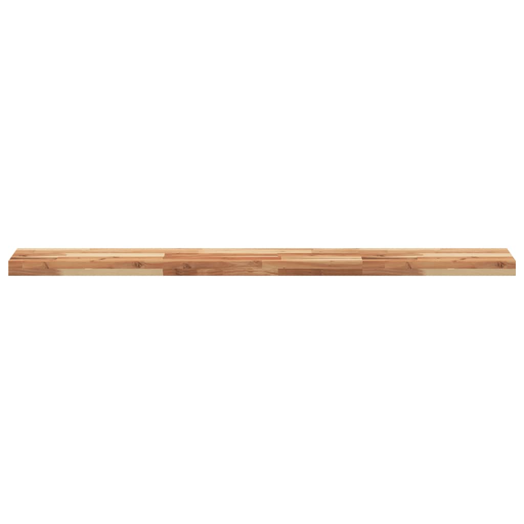 Floating Shelves 4 pcs 120x20x4 cm Oil Finished Solid Wood Acacia