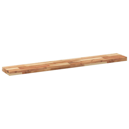 Floating Shelves 4 pcs 120x20x4 cm Oil Finished Solid Wood Acacia