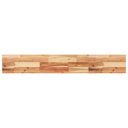 Floating Shelves 4 pcs 120x20x4 cm Oil Finished Solid Wood Acacia