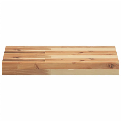 Floating Shelves 4 pcs 60x30x4 cm Oil Finished Solid Wood Acacia