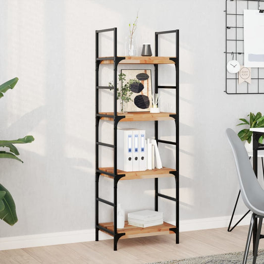 Floating Shelves 4 pcs 60x30x4cm Oil Finished Solid Wood Acacia