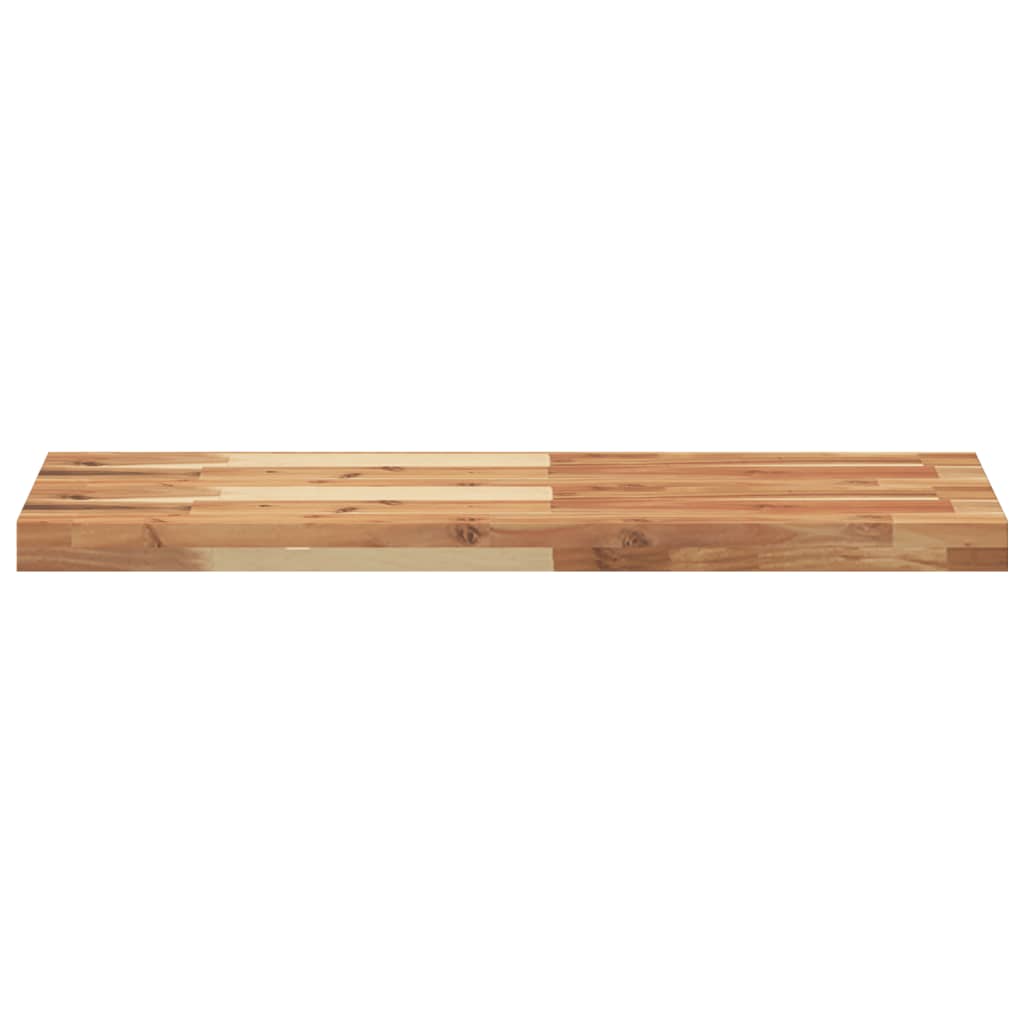 Floating Shelves 2 pcs 80x30x4 cm Oil Finished Solid Wood Acacia