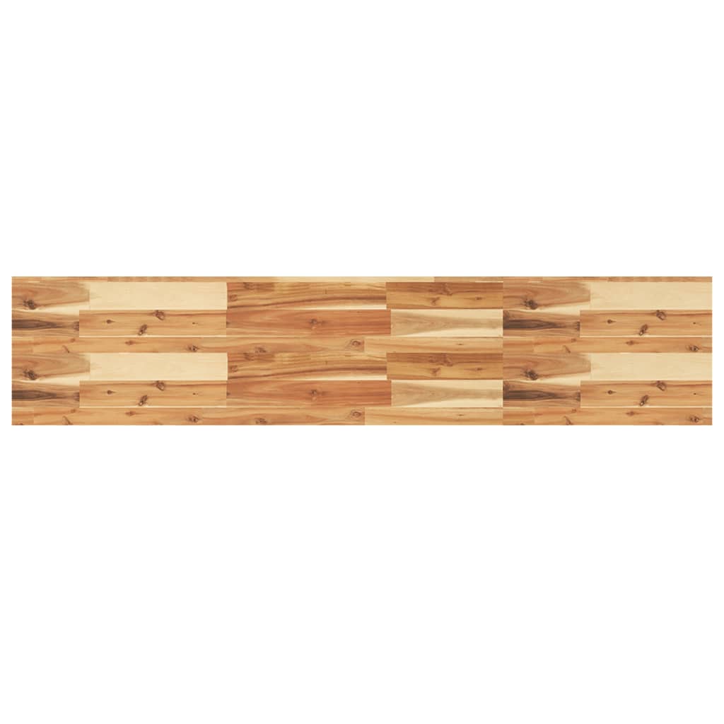 Floating Shelves 4 pcs 120x30x4 cm Oil Finished Solid Wood Acacia