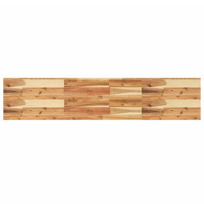 Floating Shelf 160x30x4 cm Oil Finished Solid Wood Acacia