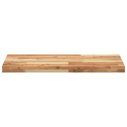 Floating Shelf 60x40x4 cm Oil Finished Solid Wood Acacia