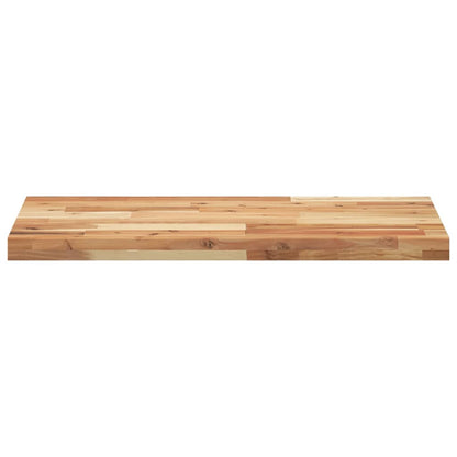 Floating Shelf 80x40x4 cm Oil Finished Solid Wood Acacia