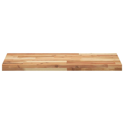 Floating Shelves 4 pcs 80x40x4 cm Oil Finished Solid Wood Acacia