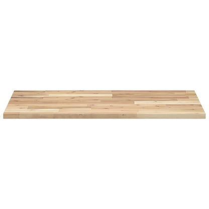 Bathroom Vanity Top Untreated 100x50x2 cm Solid Wood Acacia