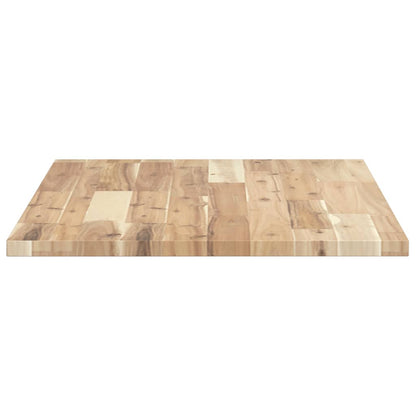 Bathroom Vanity Top Untreated 100x50x2 cm Solid Wood Acacia