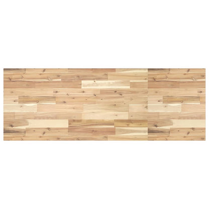 Bathroom Vanity Top Untreated 120x50x2 cm Solid Wood Acacia