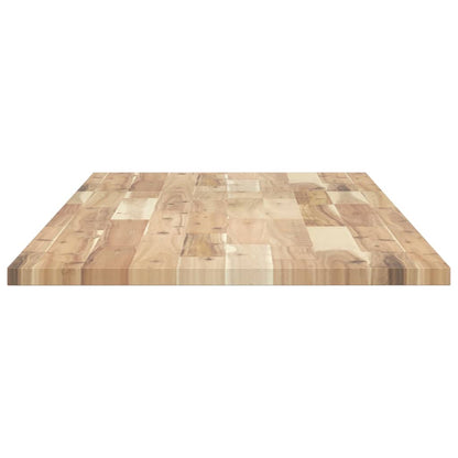 Bathroom Vanity Top Untreated 120x50x2 cm Solid Wood Acacia