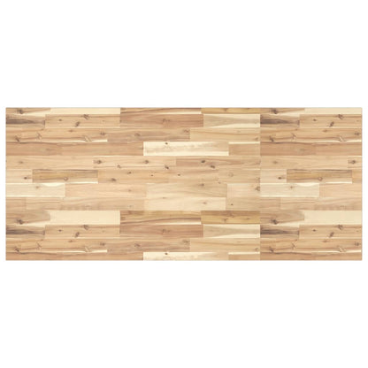Bathroom Vanity Top Untreated 140x60x2 cm Solid Wood Acacia