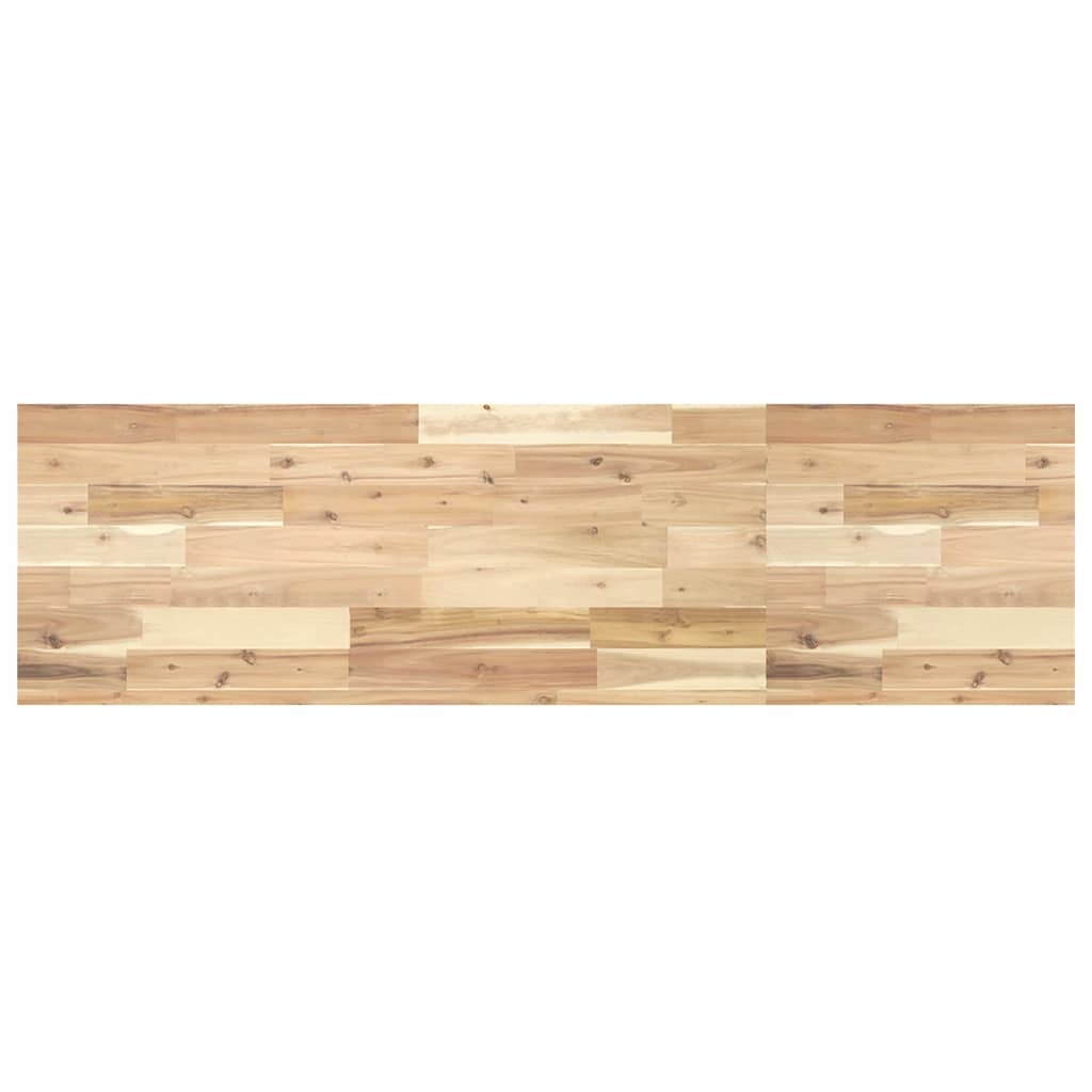 Bathroom Vanity Top Untreated 160x40x4 cm Solid Wood Acacia