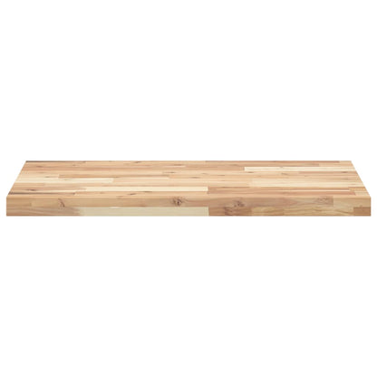 Bathroom Vanity Top Untreated 80x50x4 cm Solid Wood Acacia