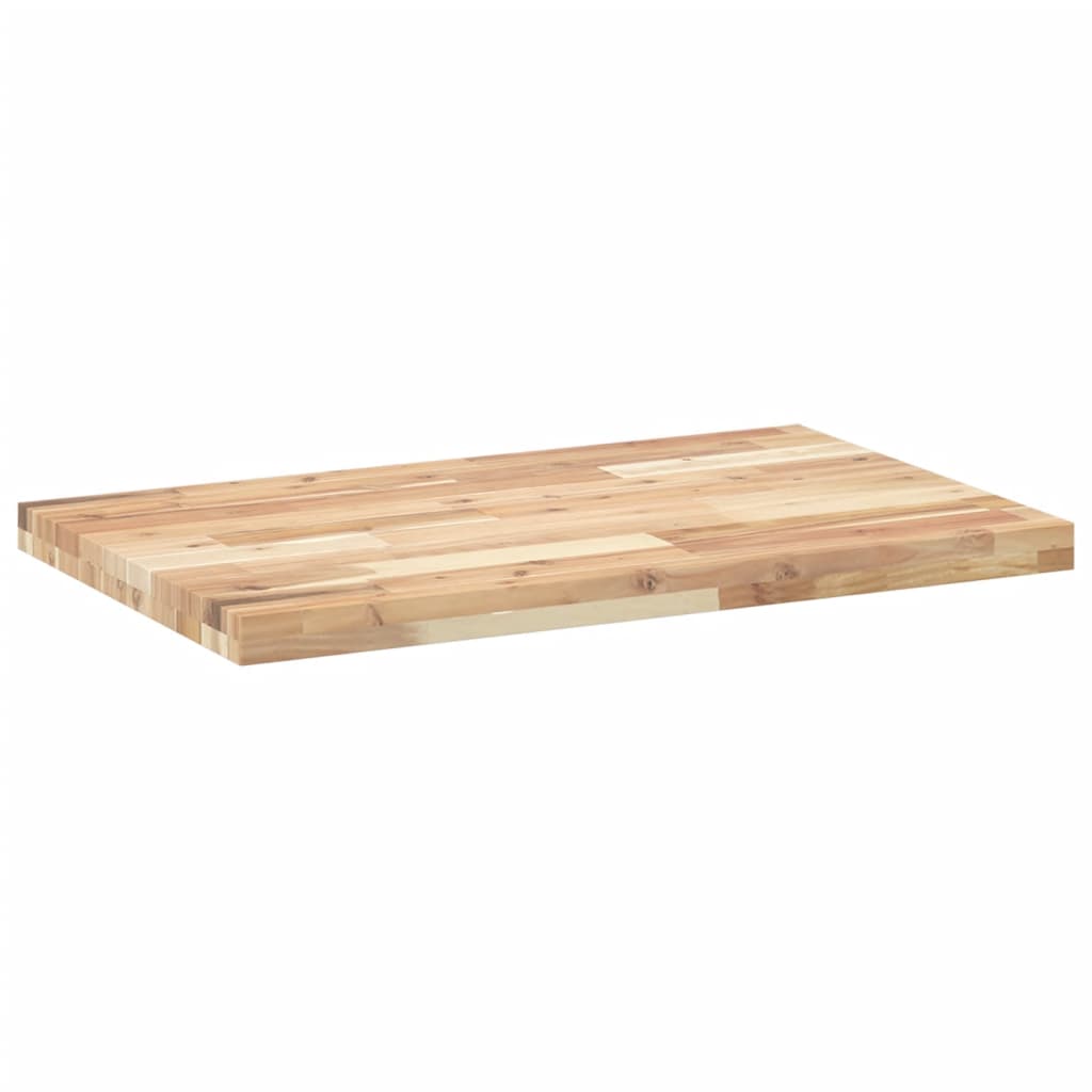 Bathroom Vanity Top Untreated 140x50x4 cm Solid Wood Acacia