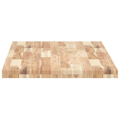 Bathroom Vanity Top Untreated 120x60x4 cm Solid Wood Acacia