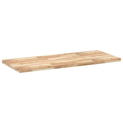 Bathroom Vanity Top Untreated 120x60x4 cm Solid Wood Acacia