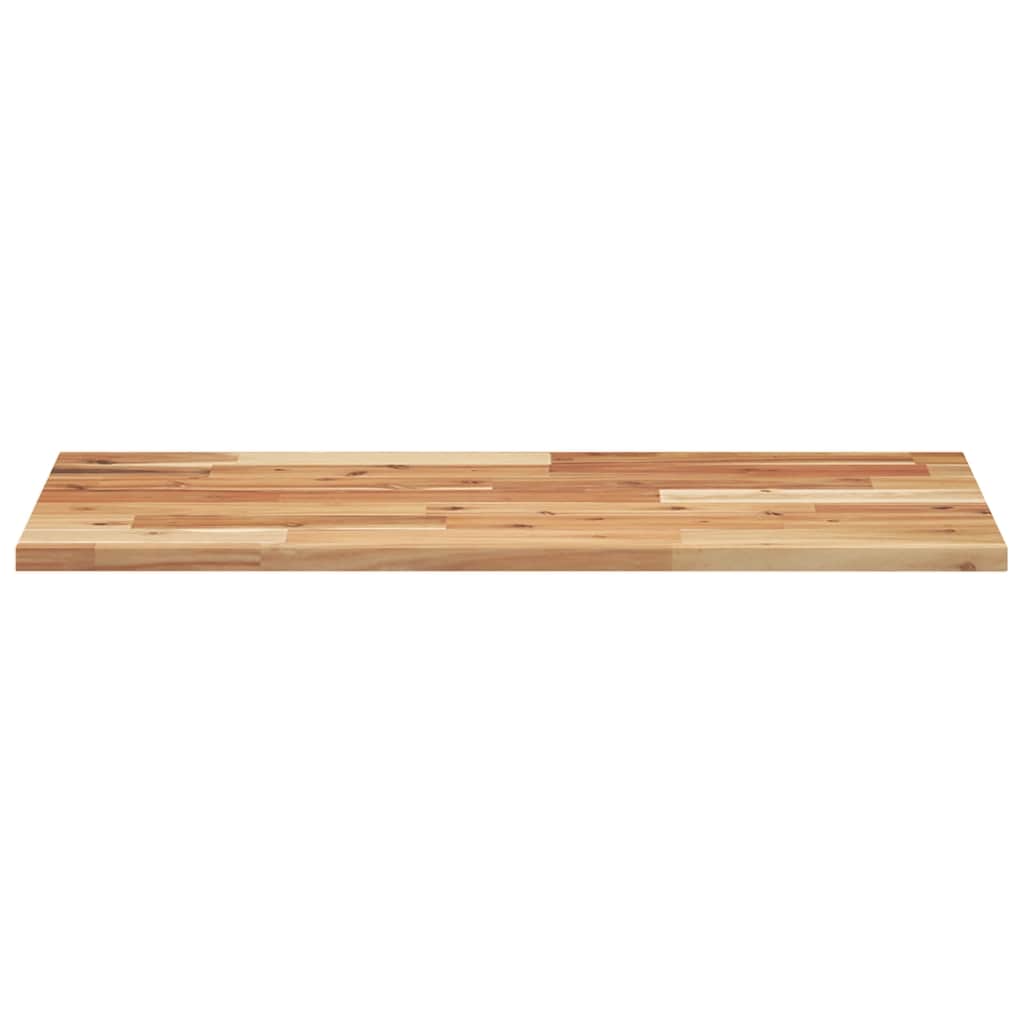 Bathroom Vanity Top Oil Finished 100x40x2 cm Solid Wood Acacia
