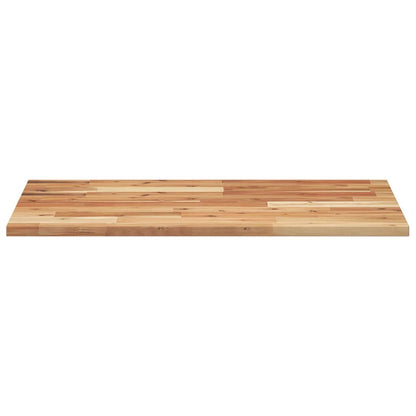 Bathroom Vanity Top Oil Finished 80x50x2 cm Solid Wood Acacia