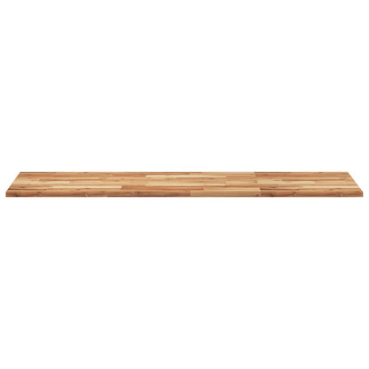 Bathroom Vanity Top Oil Finished 140x50x2 cm Solid Wood Acacia