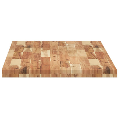 Bathroom Vanity Top Oil Finished 120x60x4 cm Solid Wood Acacia