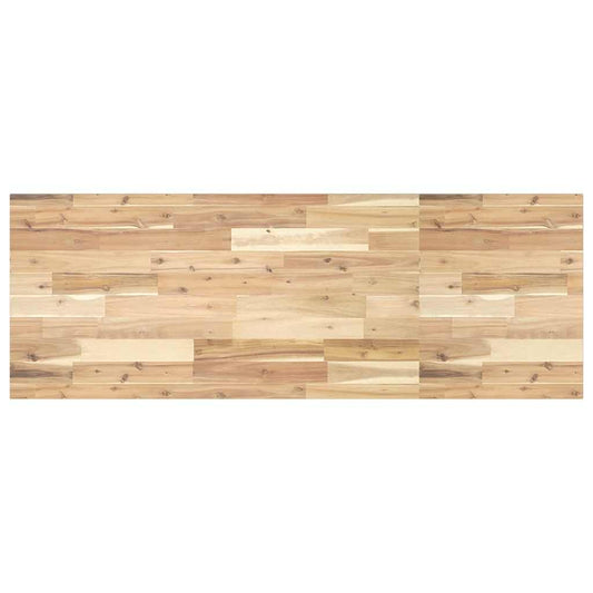Desk Top Untreated 140x50x2 cm Solid Wood Acacia