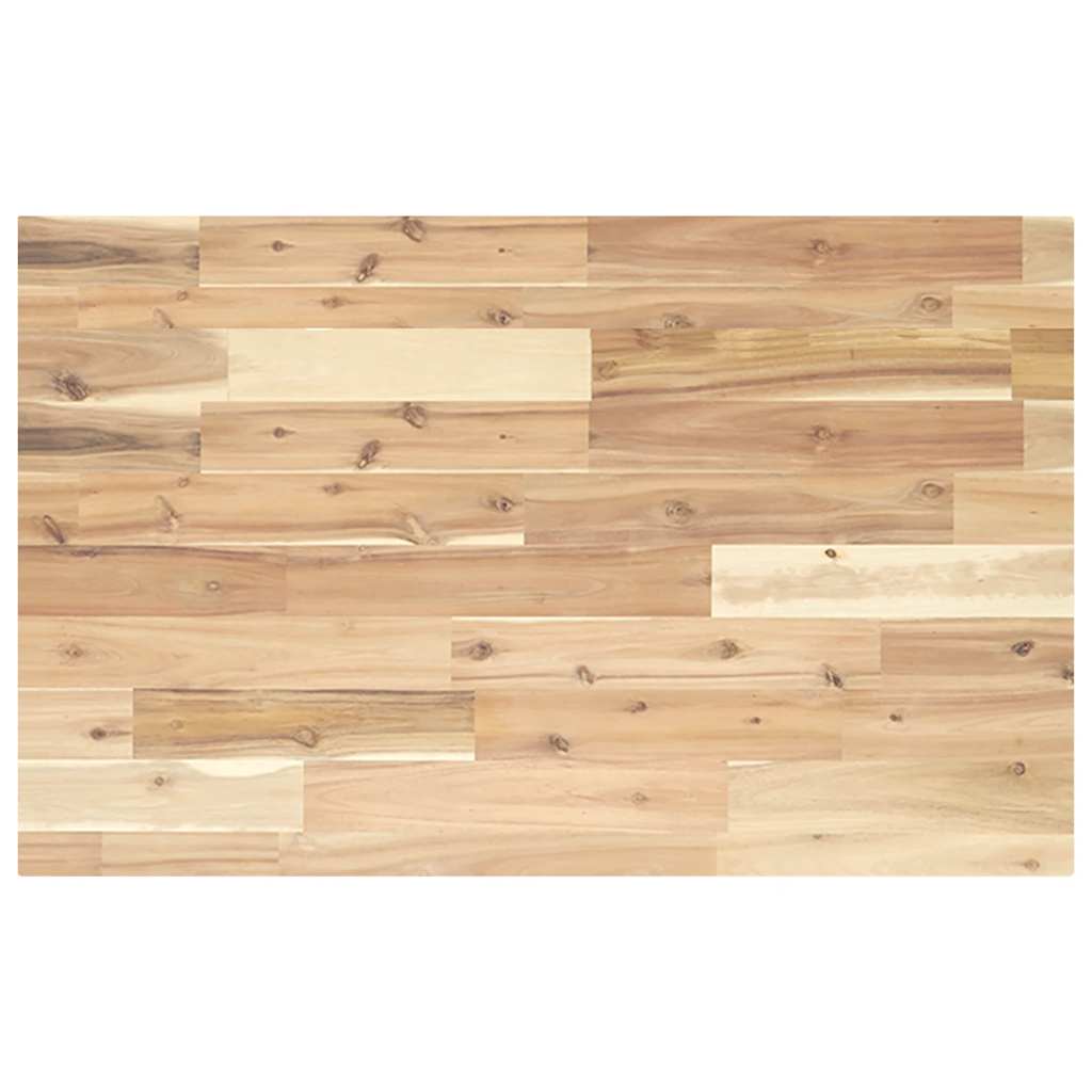Desk Top Untreated 100x50x4 cm Solid Wood Acacia
