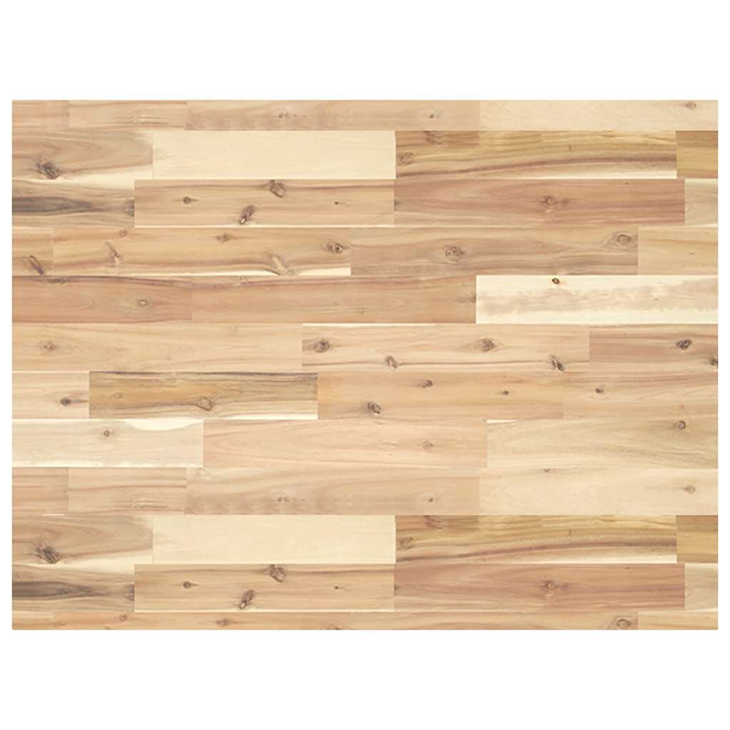 Desk Top Untreated 80x60x4 cm Solid Wood Acacia