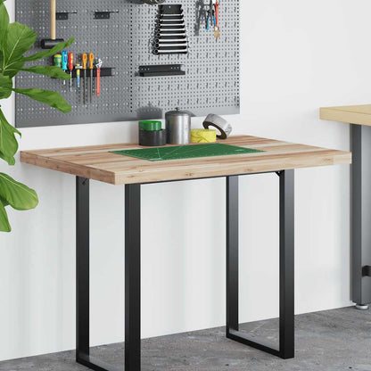 Desk Top Untreated 80x70x4 cm Solid Wood Acacia