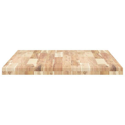 Desk Top Untreated 100x70x4 cm Solid Wood Acacia