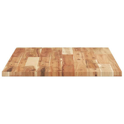 Desk Top Oil Finished 100x50x2 cm Solid Wood Acacia