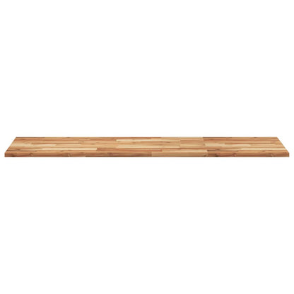 Desk Top Oil Finished 120x50x2 cm Solid Wood Acacia