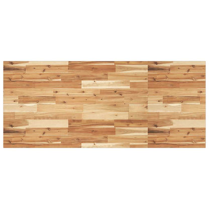 Desk Top Oil Finished 120x60x2 cm Solid Wood Acacia