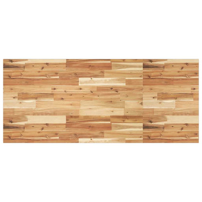 Desk Top Oil Finished 140x60x2 cm Solid Wood Acacia