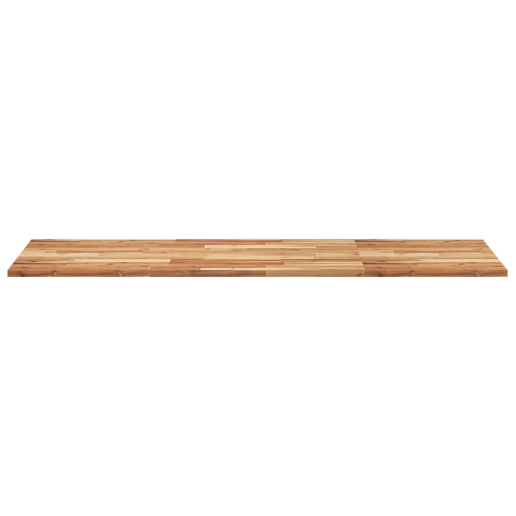 Desk Top Oil Finished 140x60x2 cm Solid Wood Acacia