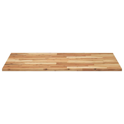 Desk Top Oil Finished 80x70x2 cm Solid Wood Acacia