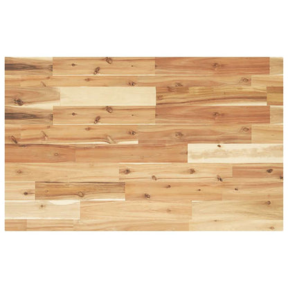 Desk Top Oil Finished 80x50x4 cm Solid Wood Acacia