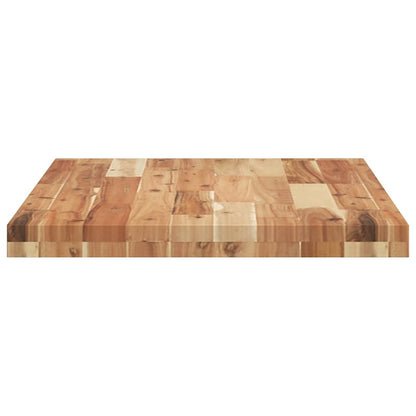 Desk Top Oil Finished 100x50x4 cm Solid Wood Acacia
