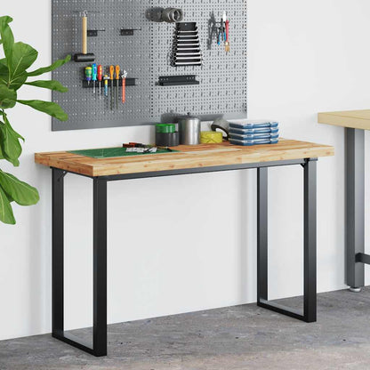 Desk Top Oil Finished 120x50x4 cm Solid Wood Acacia