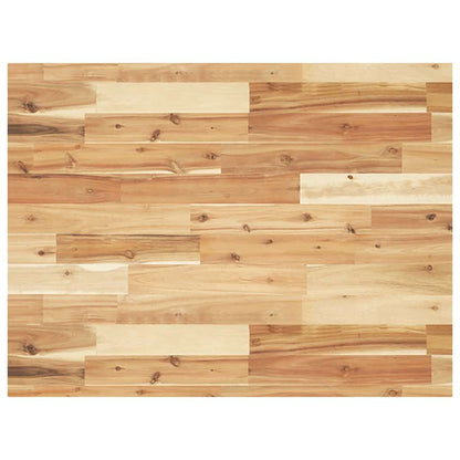 Desk Top Oil Finished 100x60x4 cm Solid Wood Acacia