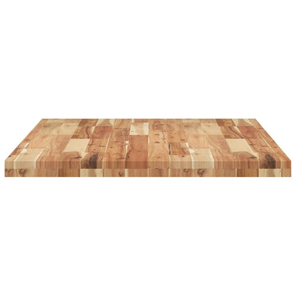 Desk Top Oil Finished 80x70x4 cm Solid Wood Acacia