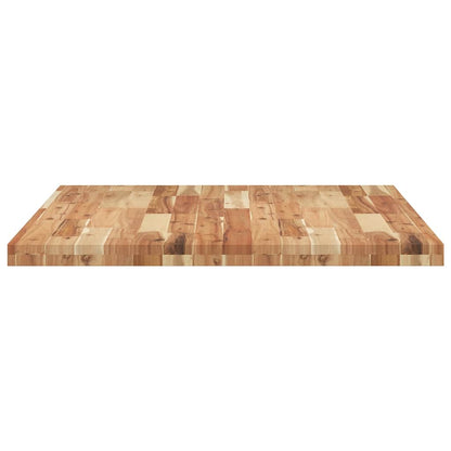 Desk Top Oil Finished 100x80x4 cm Solid Wood Acacia