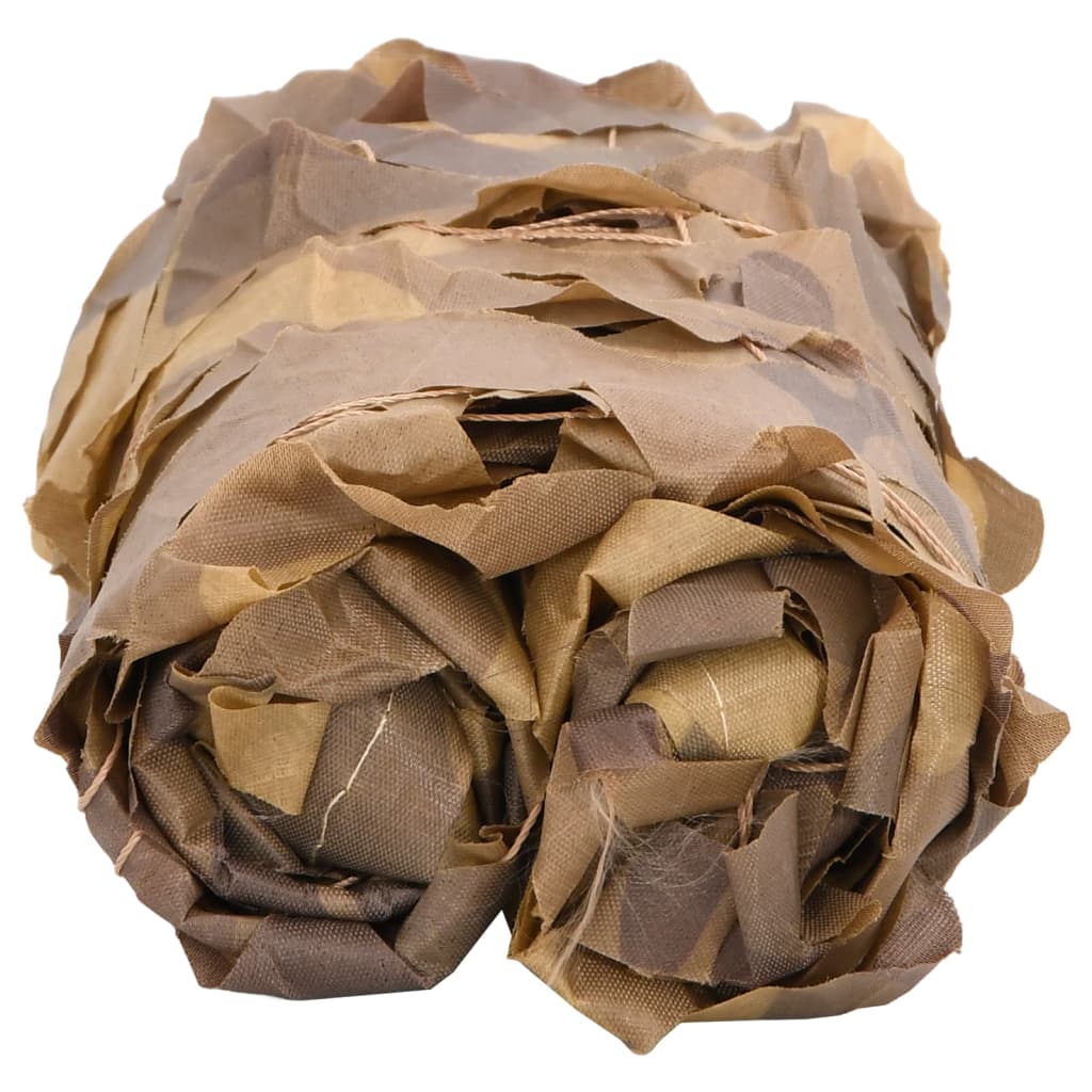Camouflage Net with Storage Bag 416x402 cm Sand