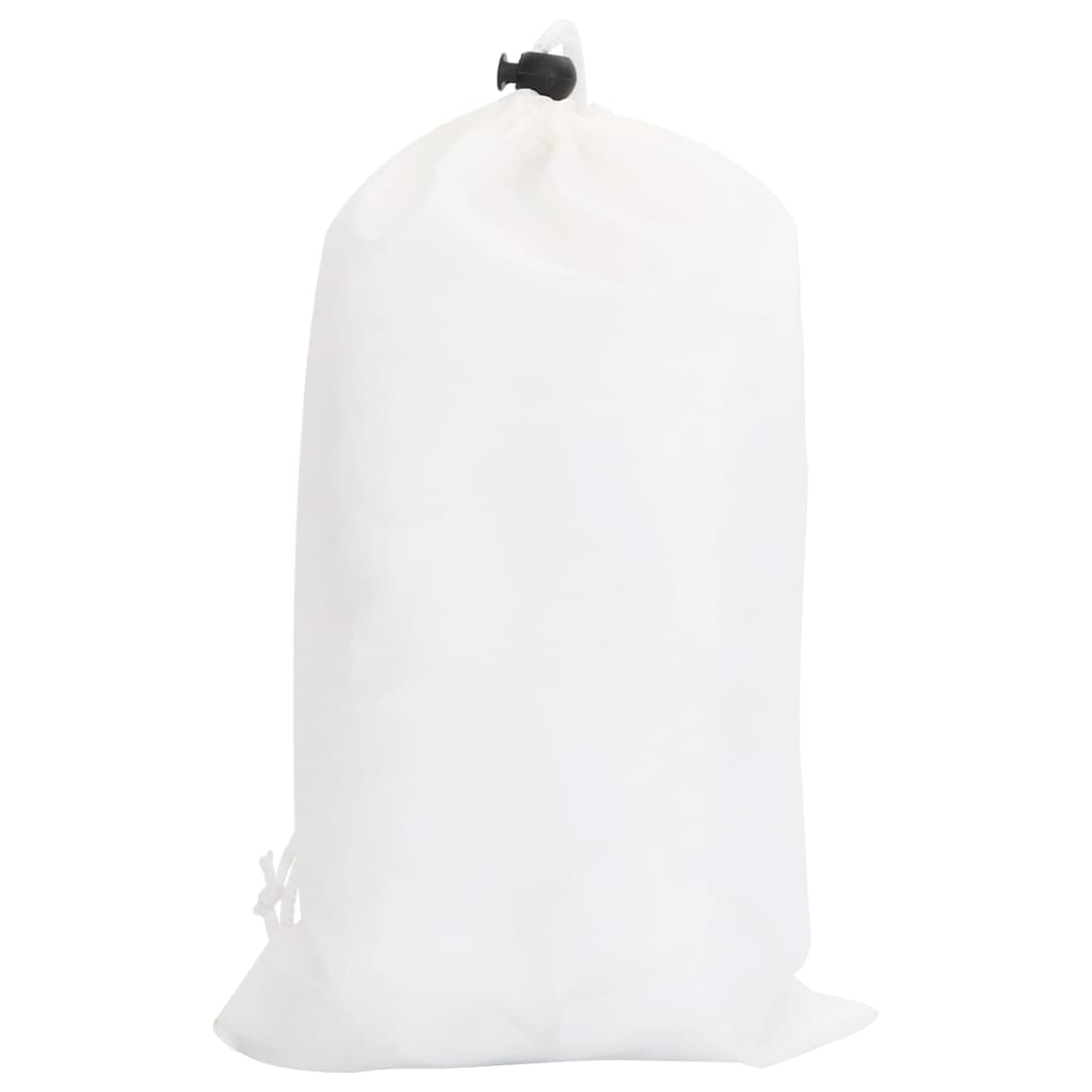 Camouflage Net with Storage Bag 312x140 cm White