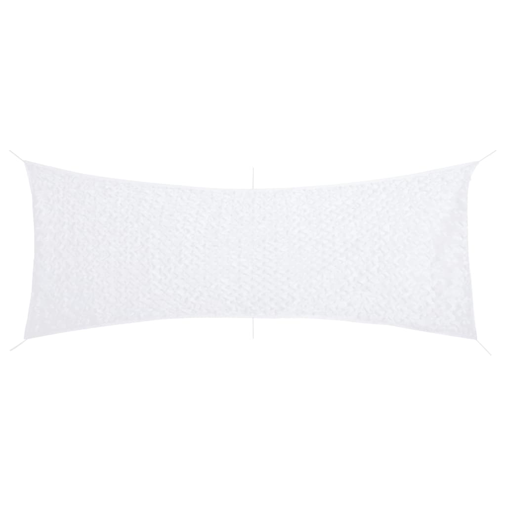 Camouflage Net with Storage Bag 412x144 cm White
