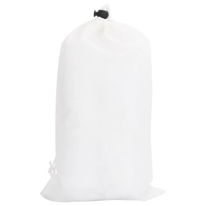 Camouflage Net with Storage Bag 412x144 cm White