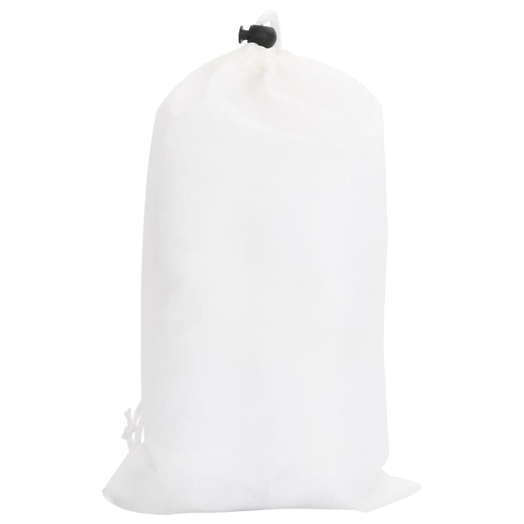 Camouflage Net with Storage Bag 410x285 cm White