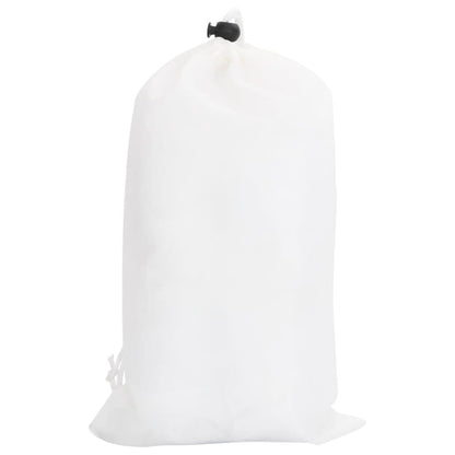 Camouflage Net with Storage Bag 410x285 cm White