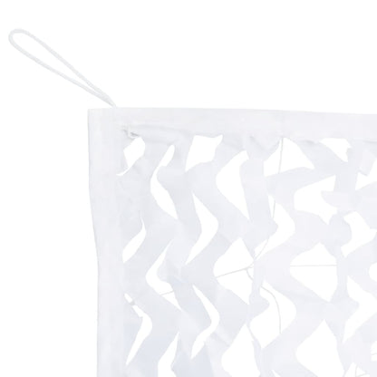 Camouflage Net with Storage Bag 410x285 cm White