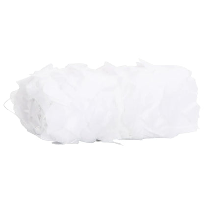 Camouflage Net with Storage Bag 627x290 cm White